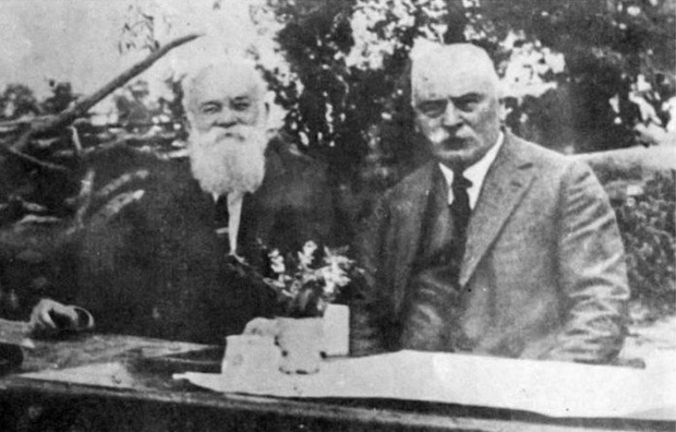 Image - Kyrylo Studynsky and Mykhailo Hrushevsky